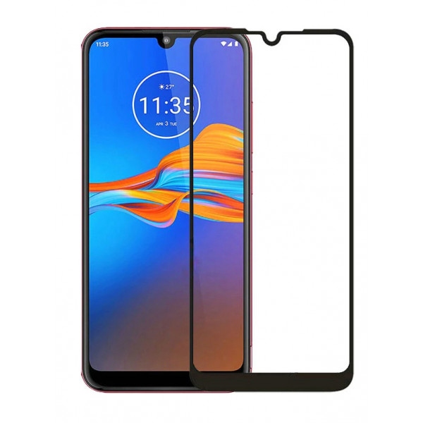 Захисне скло для смартфону PowerPlant Full screen for Motorola E7 Plus Black (GL609369)