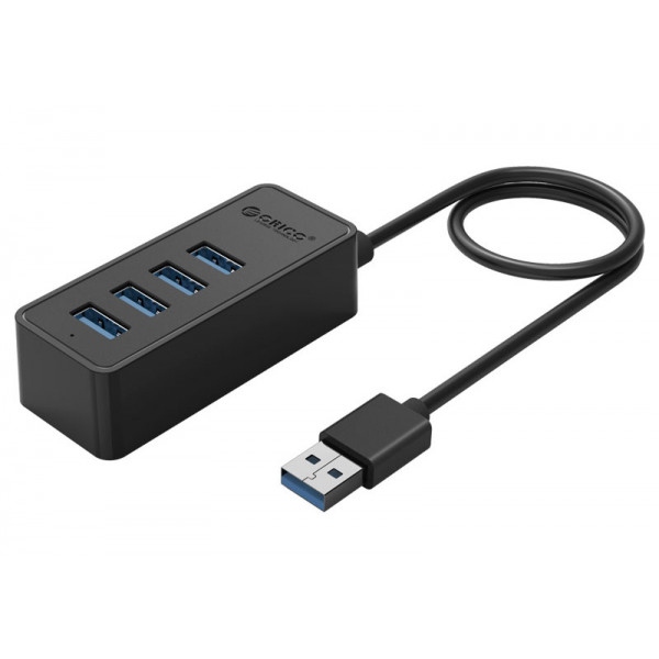 Хаб USB Orico USB 3.0 4 порта (W5P-U3-100-BK-PR)