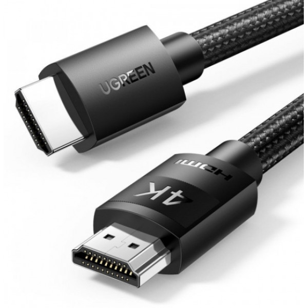Кабель HDMI UGREEN HDMI M - M, 3.0 м, V2.0 Cafule 4K HD119 (40102)