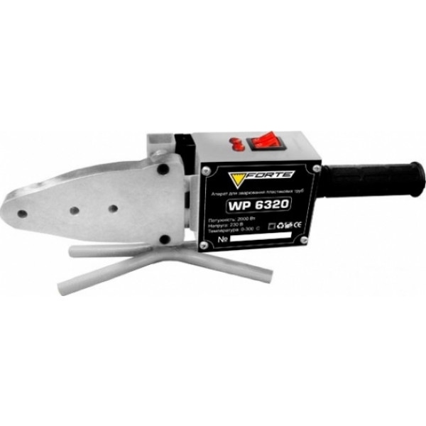 Паяльник для пластикових труб Forte WP6320