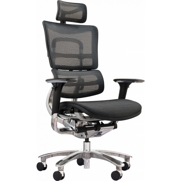 Крісло офісне GT Racer X-801A Black (W-21)