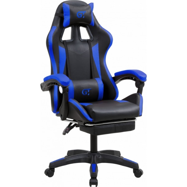 Крісло для геймерів GT Racer X-2323 Black/Blue
