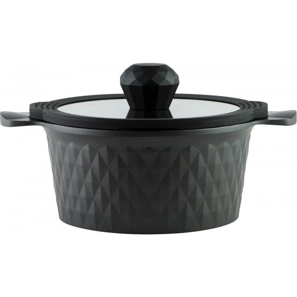Каструля Pepper Black Ice Greblon C2 1,5л. 16x8.5 см (PR-6001)