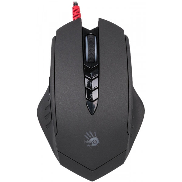 Миша дротова ігрова Bloody V8M (Black)