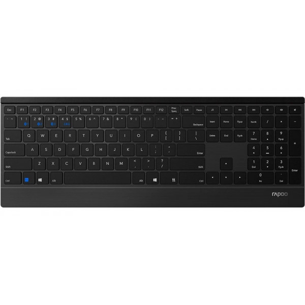 Клавіатура бездротова Rapoo E9500M Black