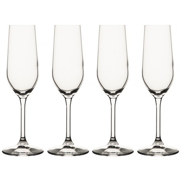 Набір келихів Bormioli Rocco Nadia Cal Champagne 4x205 мл (126281GRB021990)
