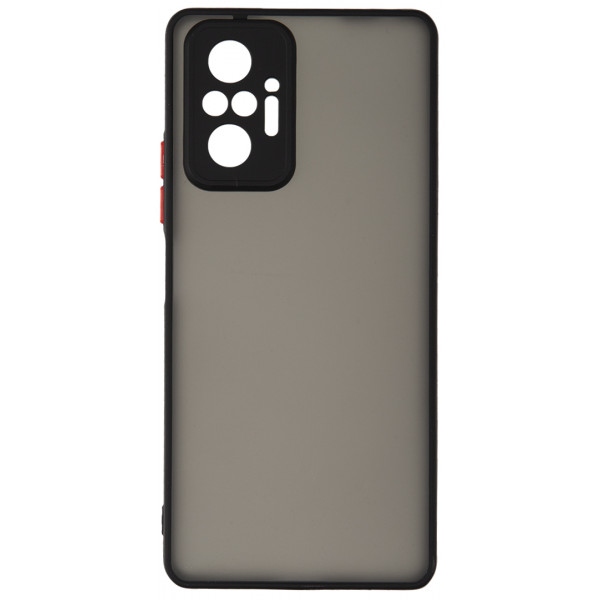 Чохол для смартфону MakeFuture Frame Matte PC+TPU Xiaomi Redmi Note 10 Pro Black (MCMF-XRN10PBK)