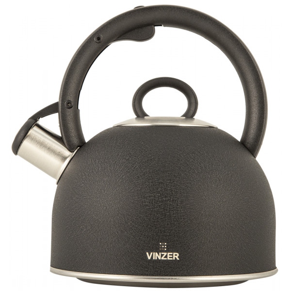 Чайник металевий Vinzer Nero 2.5 л (50010)