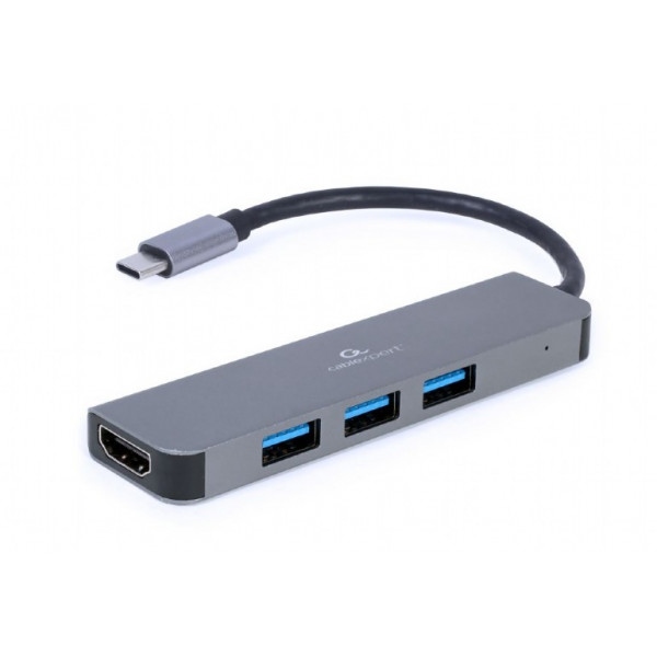 Хаб USB Cablexpert A-CM-COMBO2-01