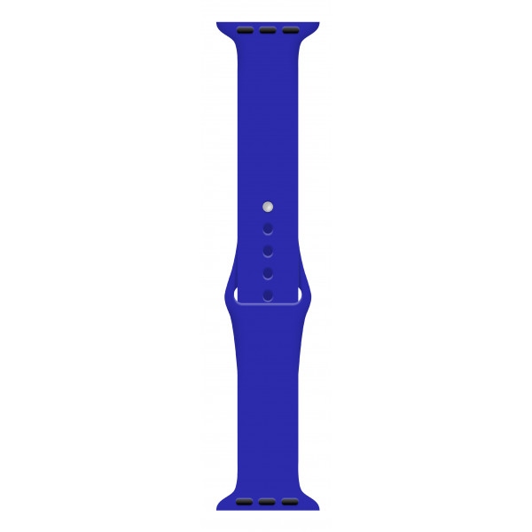 Ремінець для смарт-годинника Intaleo Silicone for Apple Watch 42/44 mm 
Blue (1283126494369)
