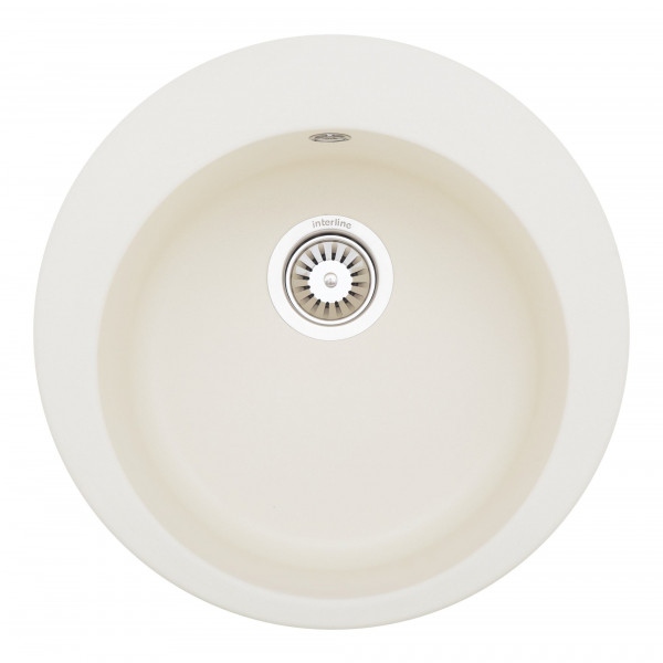 Мийка кухонна Interline Rondo Old White