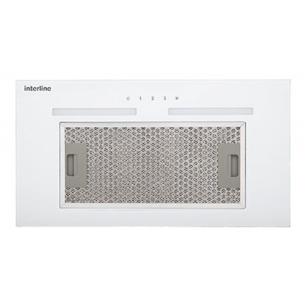 Витяжка вбудована Interline SWAY WH A/60 GL/S