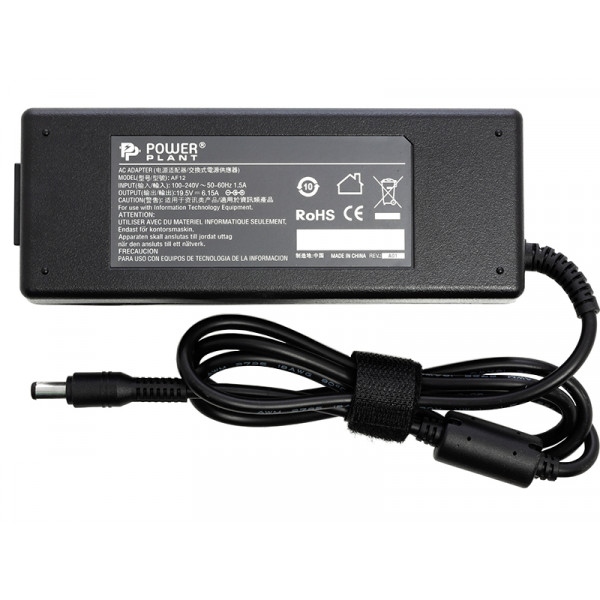 Зарядний пристрій для ноутбука PowerPlant IBM/Lenovo 220V 19.5V 120W 6.15A (IB120G6330)