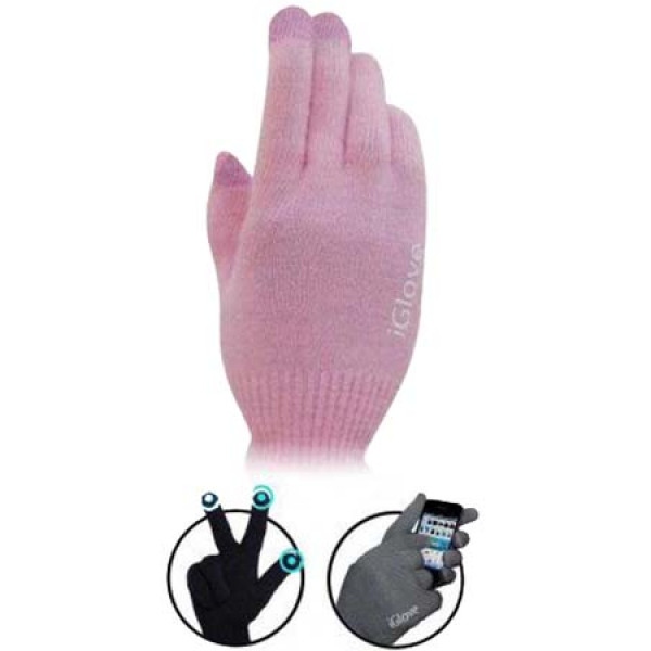 Рукавички для сенсорних екранів iGlove Pink