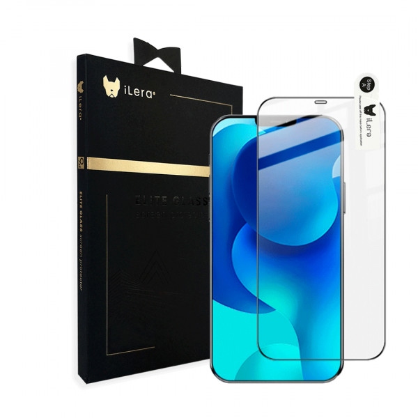 Захисне скло для смартфону ILera Dimond DeLuxe 3D FullCover Glass for iPhone 12 6.7" Pro Max