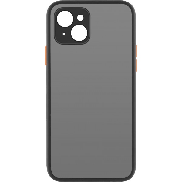 Чохол для смартфону MakeFuture Frame Matte PC TPU Apple iPhone 13 Black (MCMF-AI13BK)