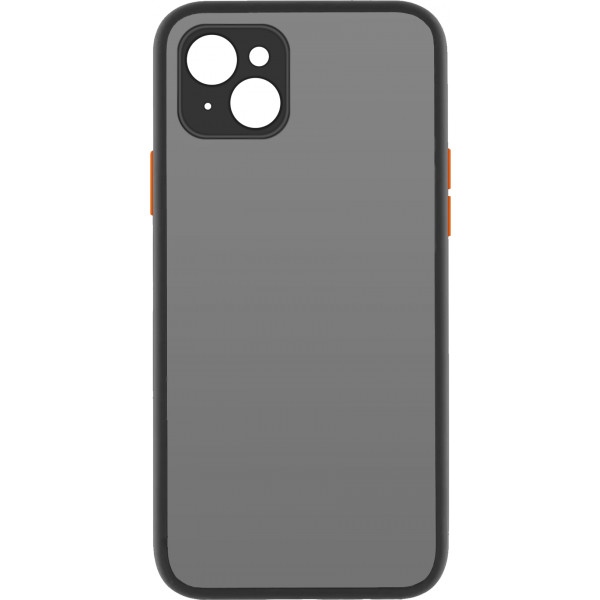 Чохол для смартфону MakeFuture Frame Matte PC TPU Apple iPhone 13 mini Black (MCMF-AI13MBK)