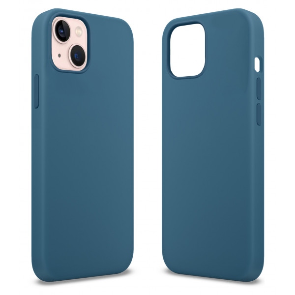 Чохол для смартфону MakeFuture Apple iPhone 13 mini Premium Silicone Blue Jay (MCLP-AI13MBJ)