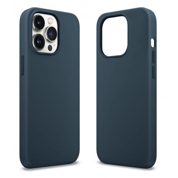 Чохол для смартфона MakeFuture Apple iPhone 13 Pro Premium Silicone Abyss Blue (MCLP-AI13PAB)
