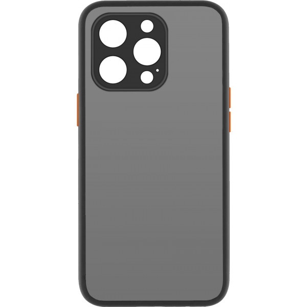 Чохол для смартфона MakeFuture Frame Matte PCTPU Apple iPhone 13 Pro Black (MCMF-AI13PBK)