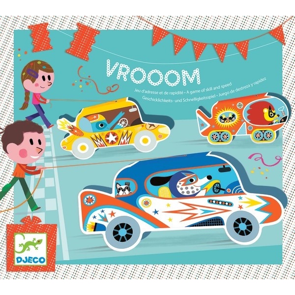 Настільна гра розважальна (5-7 років) Djeco Vroom Ігровий набір для свята (DJ02093)