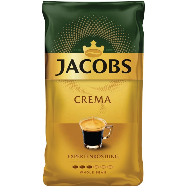Кава в зернах Jacobs Crema 500г