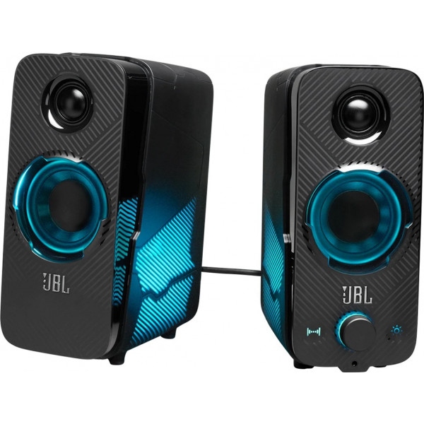 Комп'ютерна акустика компактна 2.0 JBL Quantum Duo Black (JBLQUANTUMDUOBLKEU)