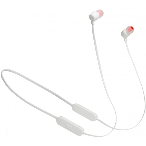 Навушники вкладиші бездротові JBL JBLT125BTWHT