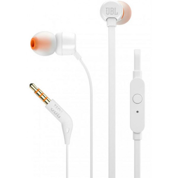 Навушники вкладиші JBL T210 Grey (JBLT210GRY)