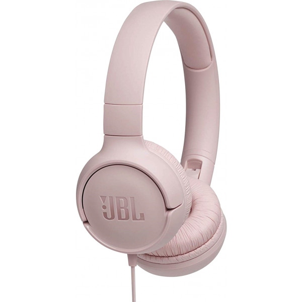 Навушники накладні дротові JBL T500 Pink (JBLT500PIK)