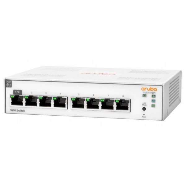 Коммутатор локальної мережі (Switch) Aruba Instant On 1830 8G (JL810A)