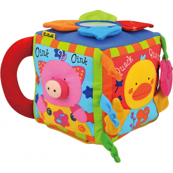 Кубики м'які K’S Kids Baby Ферма з музичними ефектами (KA10603-GB)