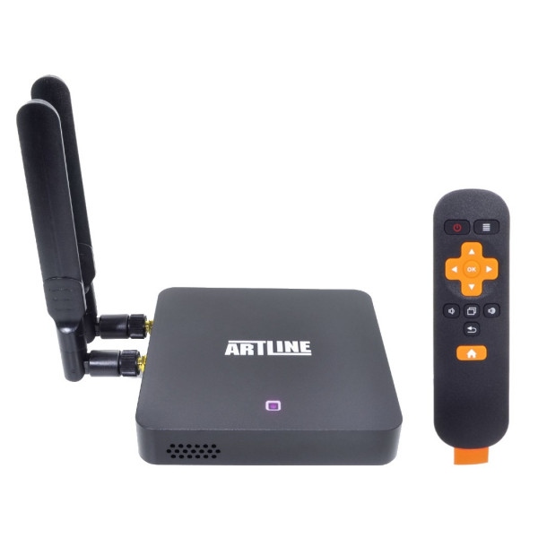 Стаціонарний медіаплеєр Artline TvBox KM6 Amlogic S922X 4/64GB Android 9