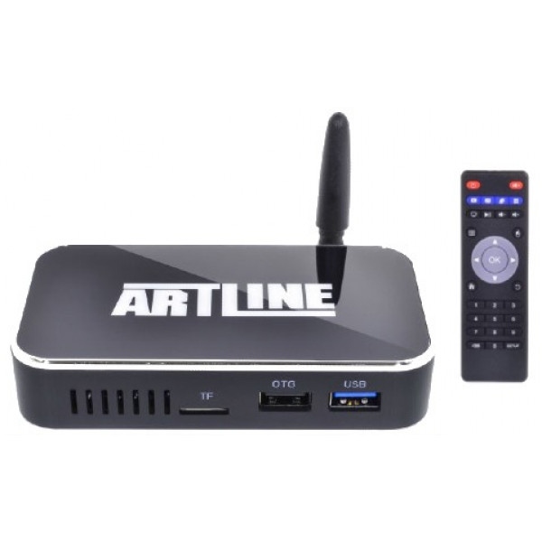 Стаціонарний медіаплеєр Artline TvBox KMX3 Amlogic S905X3 4/32GB Android 9
