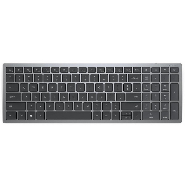 Клавіатура бездротова Dell Compact Multi-Device Wireless Keyboard - KB740 - Russian(QWERTY) (580-AKOZ)