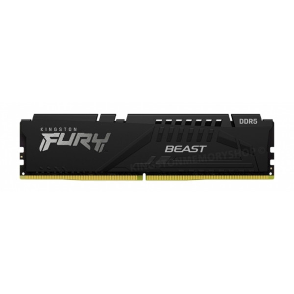 Память DDR Kingston DDR5 16GB/5600 Fury Beast Black (KF556C40BB-16)