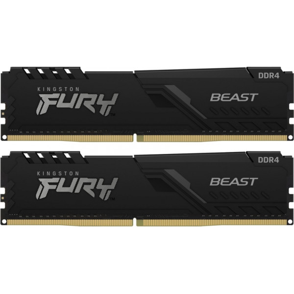 Память DDR Kingston DDR4 32Gb 3600MHz Fury Beast 2x16 (KF436C18BBK2/32)