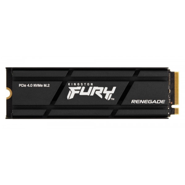 SSD-накопичувач внутрішній Kingston M.2 1TB PCIe 4.0 Fury Renegade+радіатор (SFYRSK/1000G)