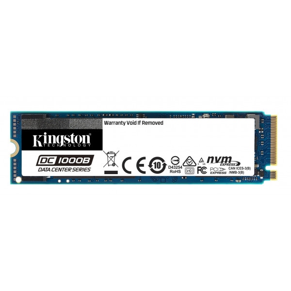 SSD-накопичувач внутрішній Kingston M.2 960GB DC1000B NVMe PCIe 3.0 4x 2280 (SEDC1000BM8/960G)