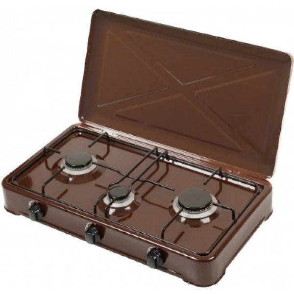 Плита газова настільна Kumtel KO-123 Brown