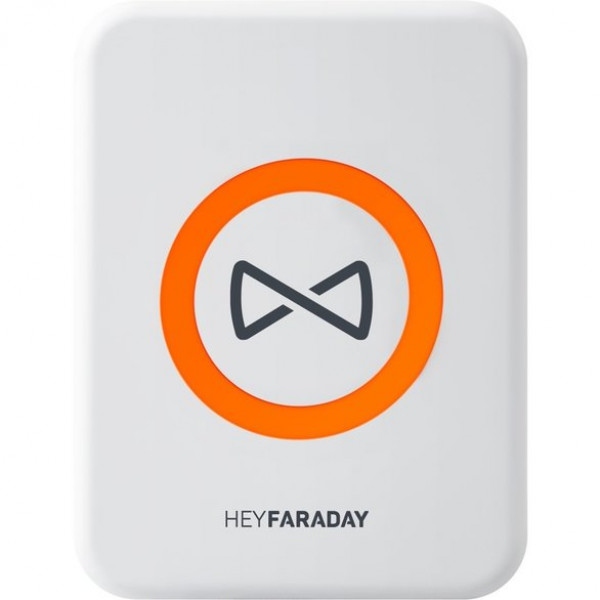 Зарядний пристрій HeyFaraday Wireless Charger Mini White (KWS-211WH)