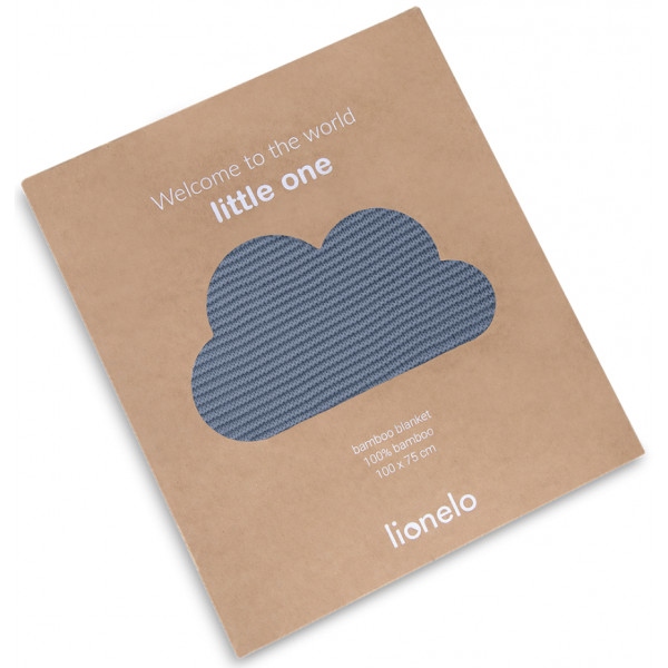 Плед дитячий літо Lionelo Bamboo Blanket Blue