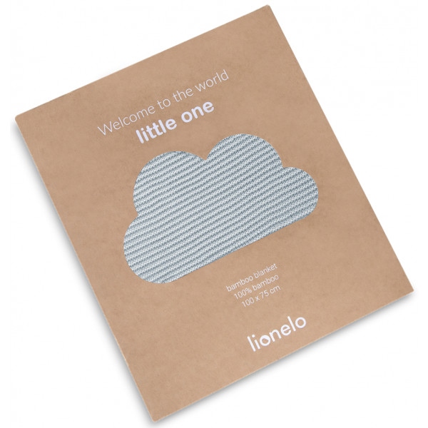 Плед дитячий літо Lionelo Bamboo Blanket Grey