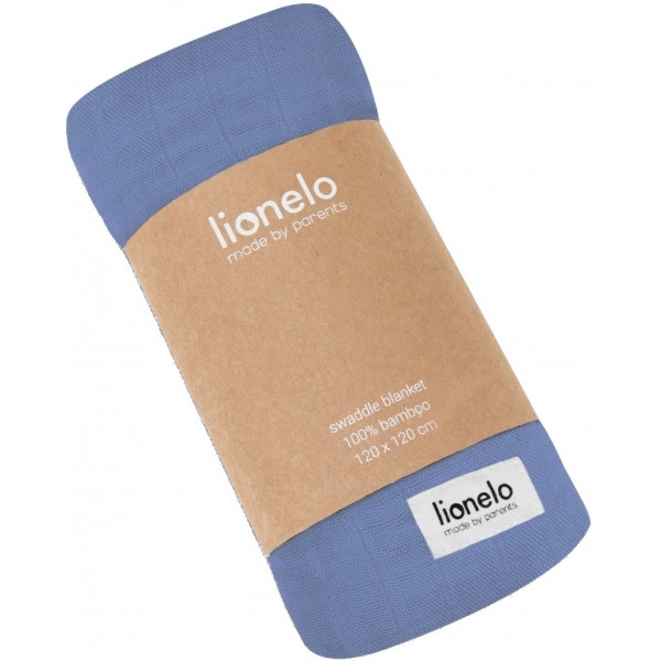 Набір пелюшок Lionelo Bamboo Swaddle Blue Denim