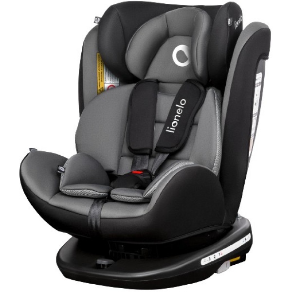 Автокрісло Lionelo Bastiaan Grey (Black Base)