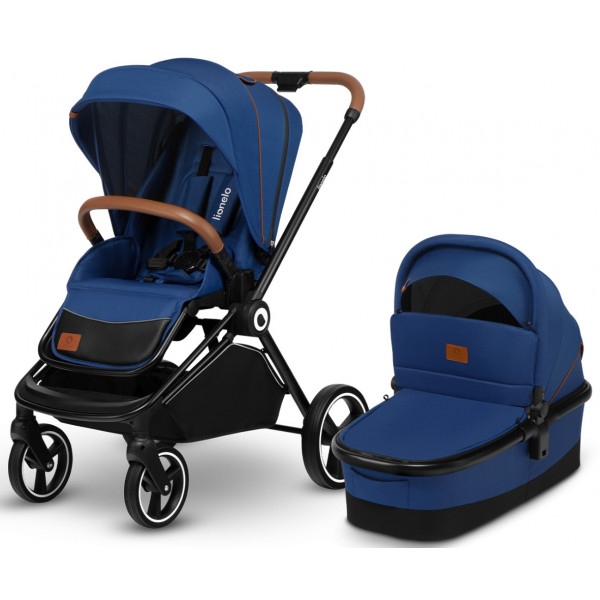 Коляска універсальна 2 в 1 Lionelo Mika Blue Navy