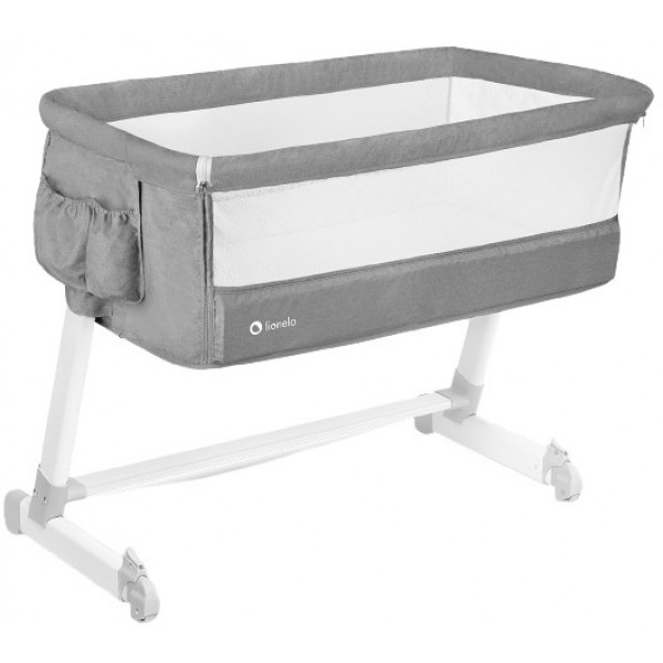 Ліжечко дитяче прямокутне Lionelo Theo Concrete