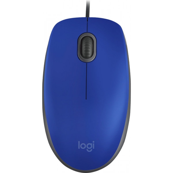 Миша дротова Logitech M110 Silent Blue USB (910-006758)