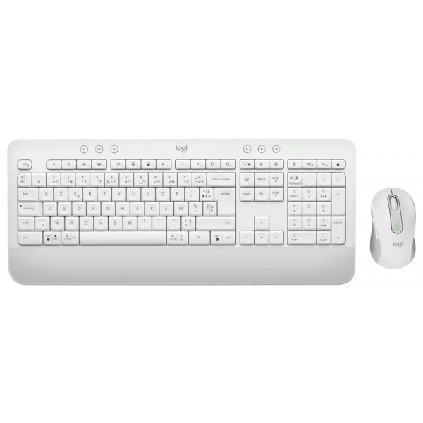 Клавіатура + миша бездротова Logitech MK650 Combo White (920-011032)