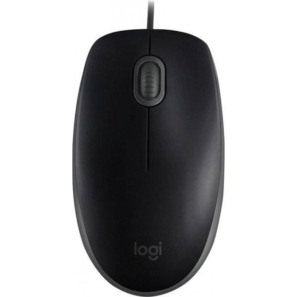 Миша дротова Logitech B110 Silent (910-005508) Black USB